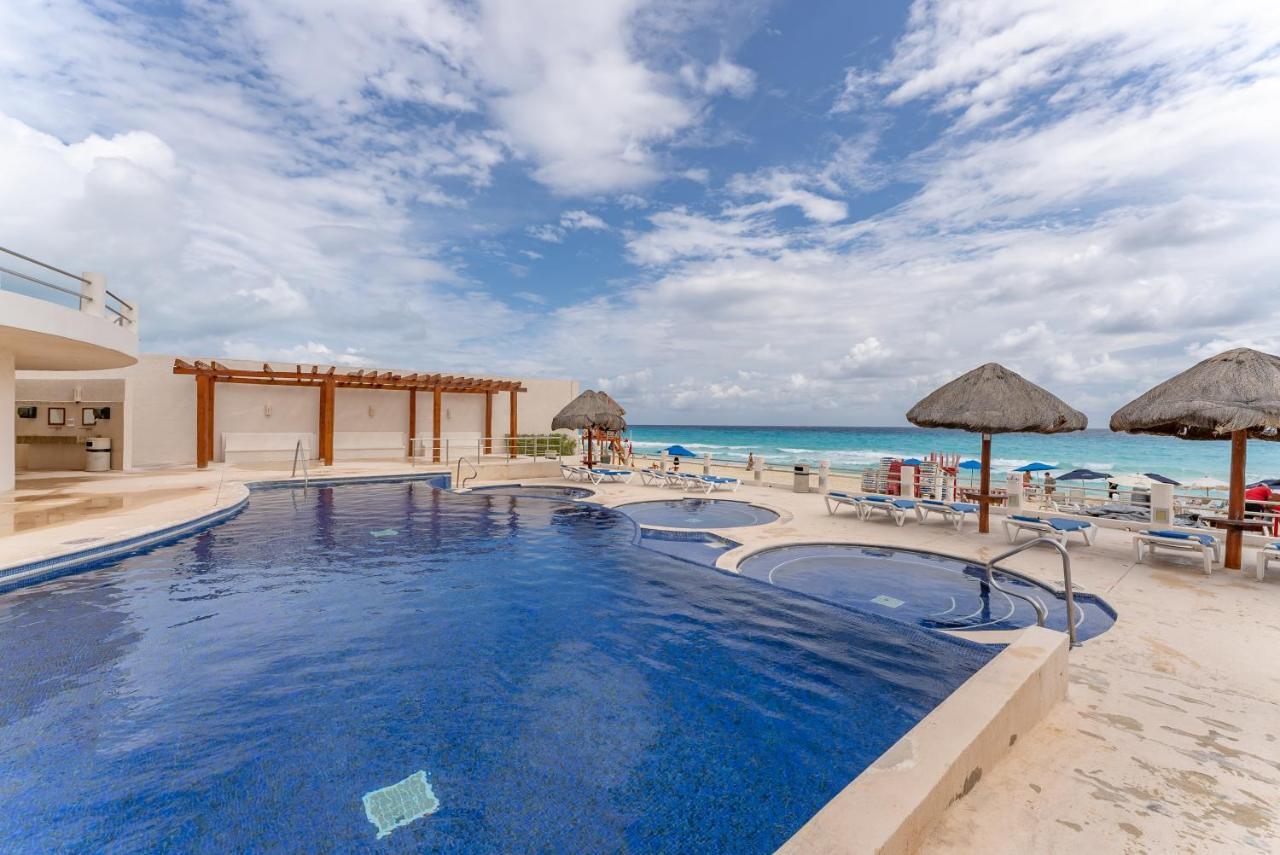Amazing Caribbean Ocean View At Villas Marlin In Cancún Eksteriør bilde