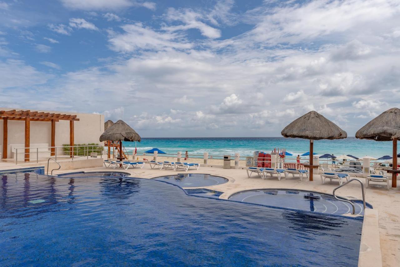 Amazing Caribbean Ocean View At Villas Marlin In Cancún Eksteriør bilde