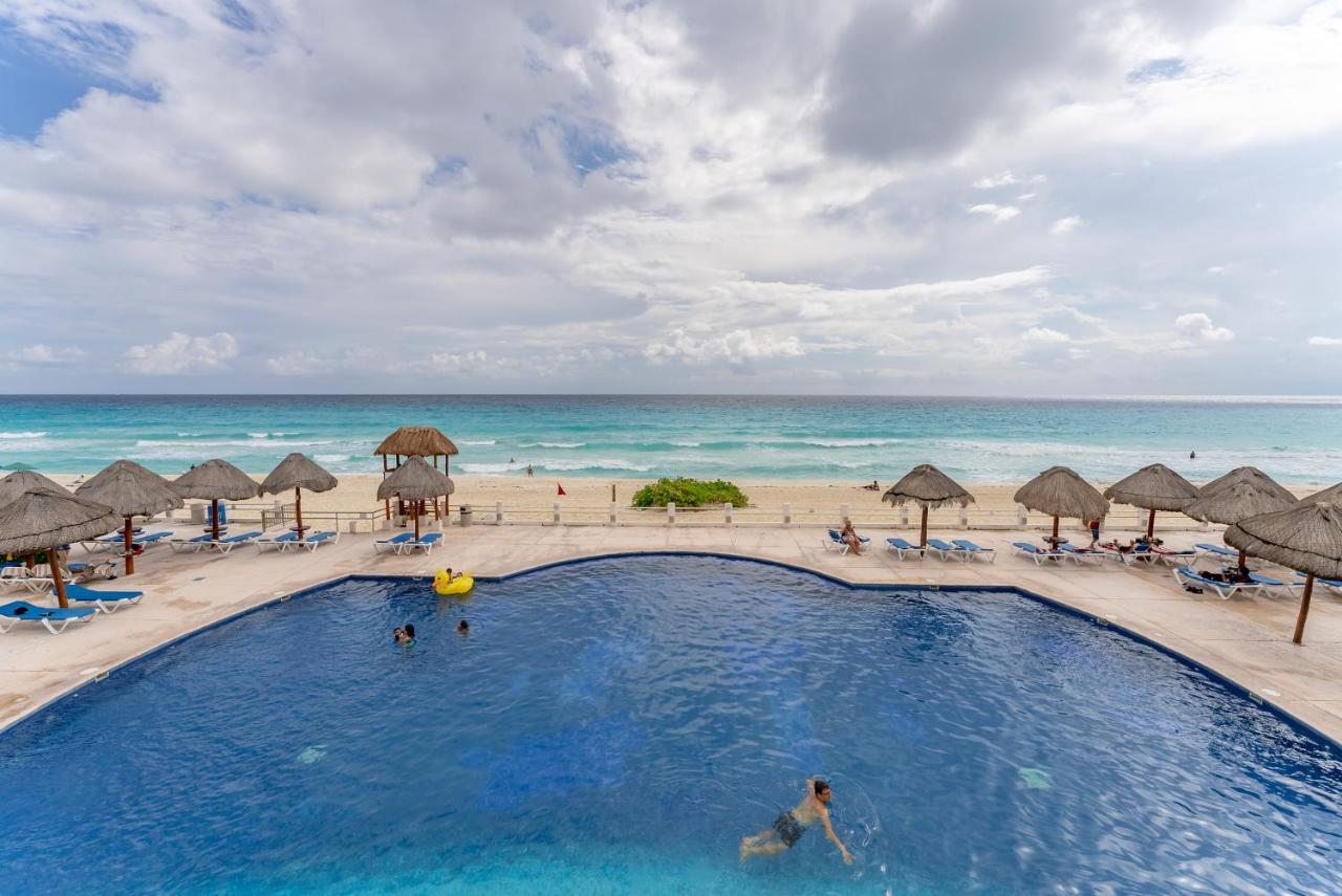 Amazing Caribbean Ocean View At Villas Marlin In Cancún Eksteriør bilde